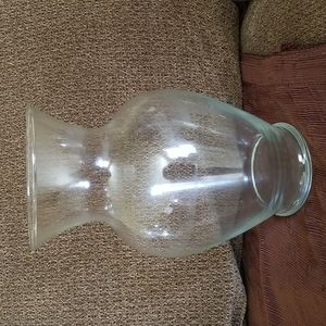 Clear vase
